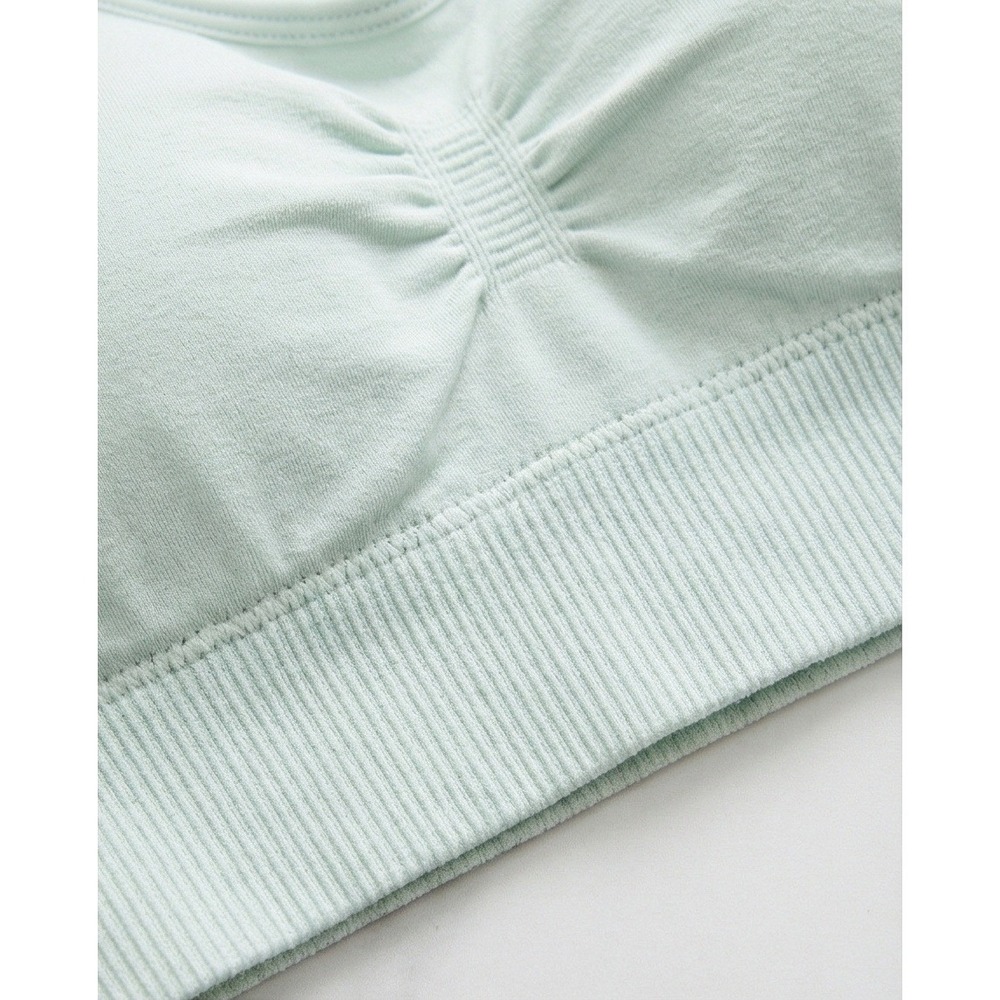 Paris Blues XL Pastel Mint Green Seamless Comfort Bra XL NWT - Picture 4 of 9